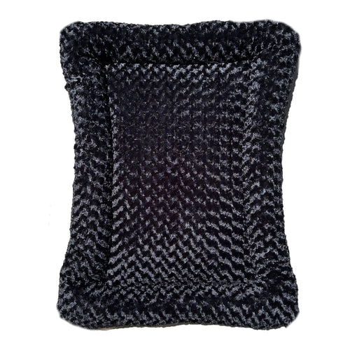 Dog Bed - Rectangle Bolstered Furvana™ 'Cloud'