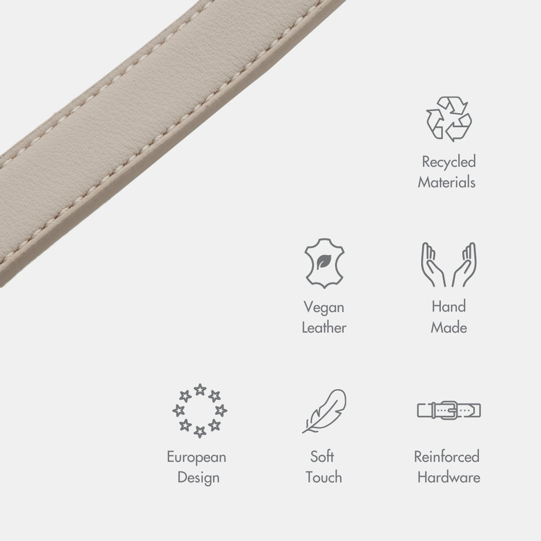 Air Tag Enabled - Leather Dog Collar